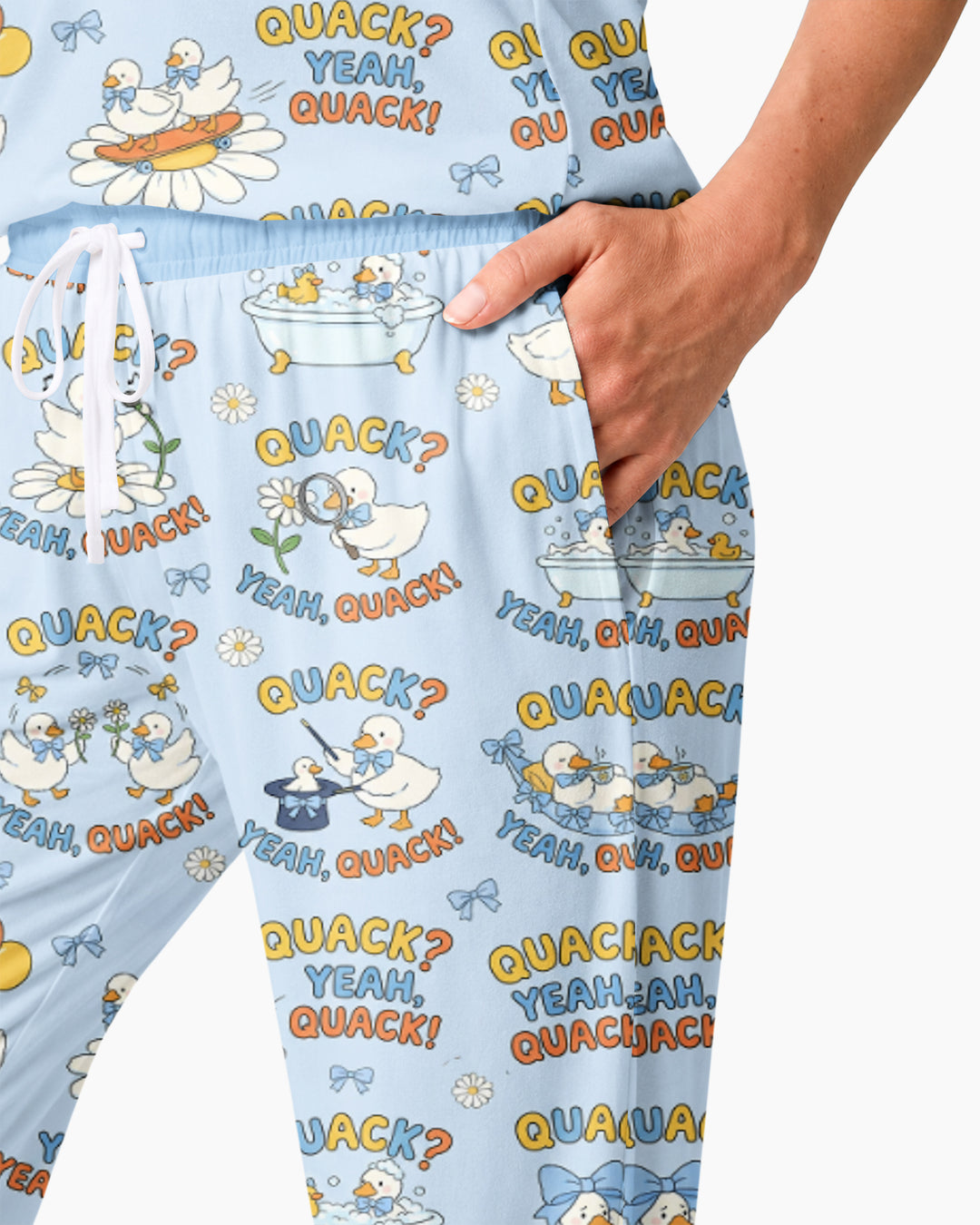 Yeah Quack Show Bamboo Women Pajama Set