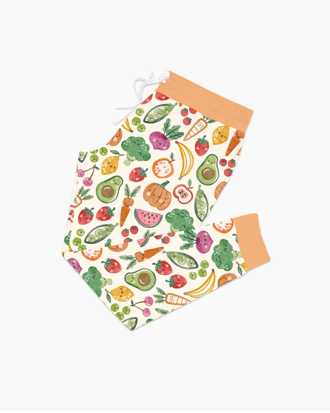 Veggie Friends Familien-Schlafanzug-Set aus Bambus für Damen