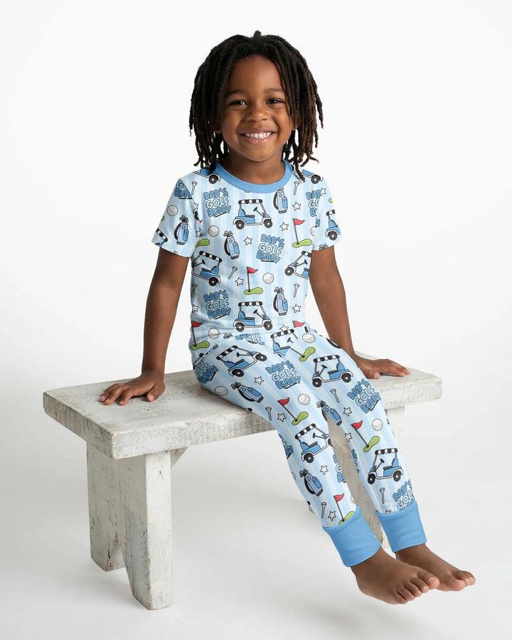 Zweiteiliges, kurzärmliges Pyjama-Set mit Marienkäfern