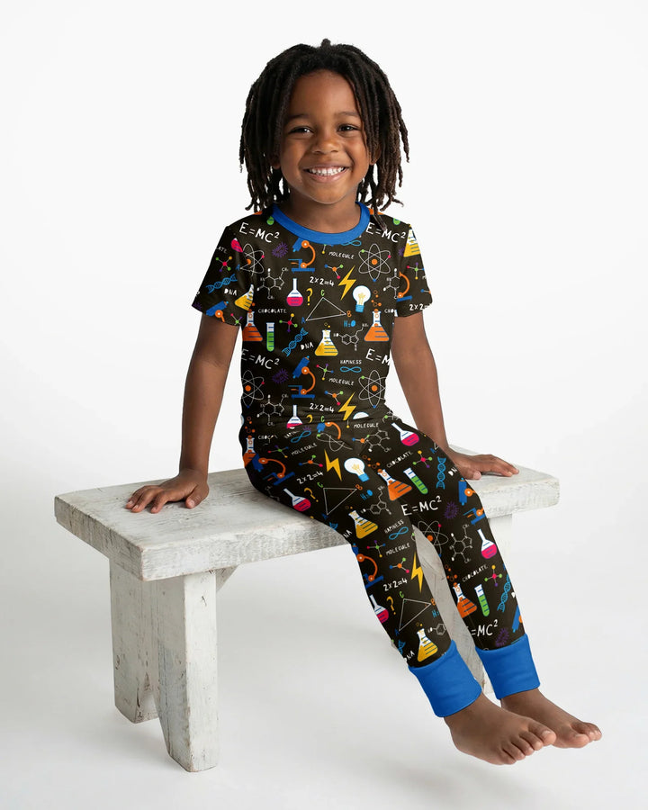 Zweiteiliges, kurzärmliges Pyjama-Set mit Marienkäfern