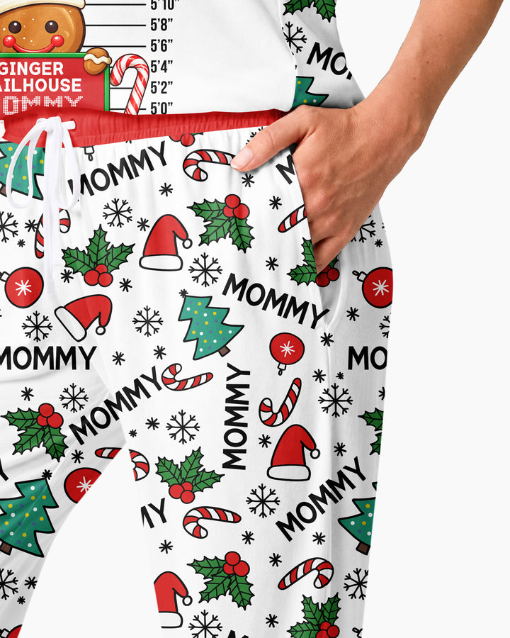 Funny Christmas Family Matching Bamboo Women Pajama Set