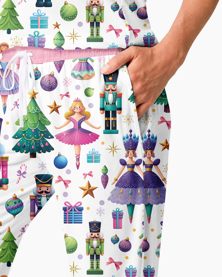 Nutcracker Wonderland Bamboo Women Pajama Set
