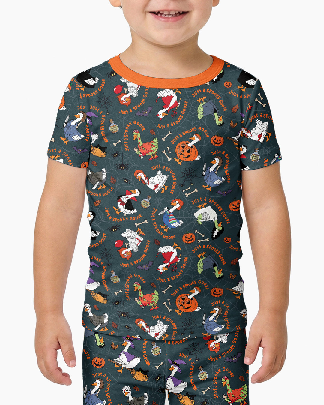 Zweiteiliges, kurzärmliges Pyjama-Set mit Marienkäfern
