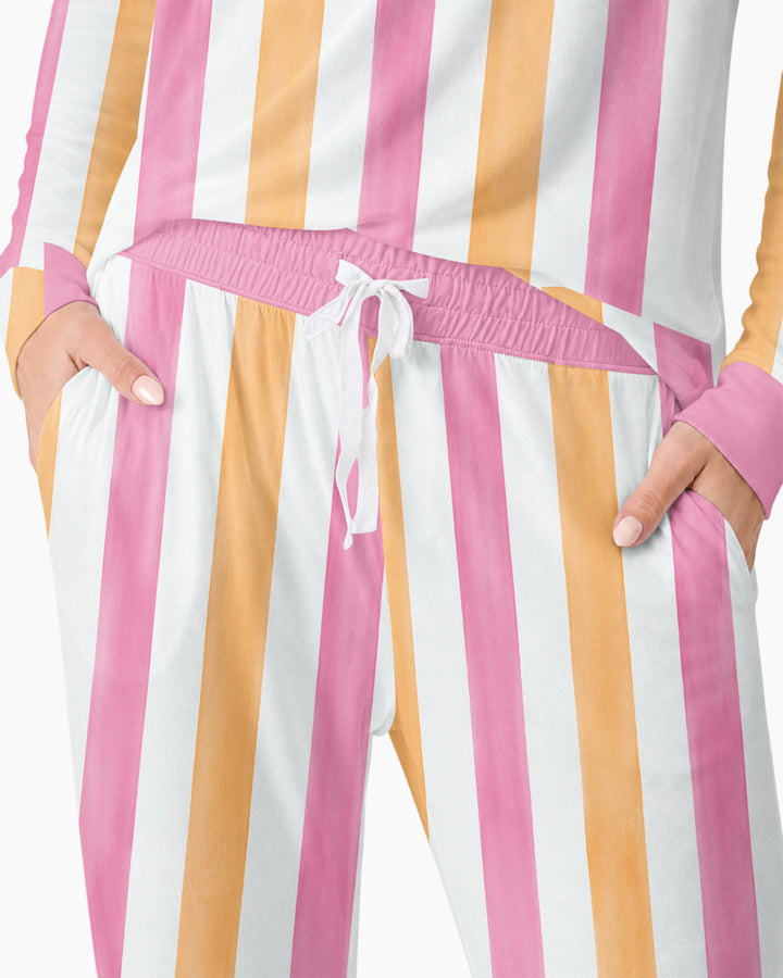 Game Day Puppy And Bows Bamboo Women Pajama Set