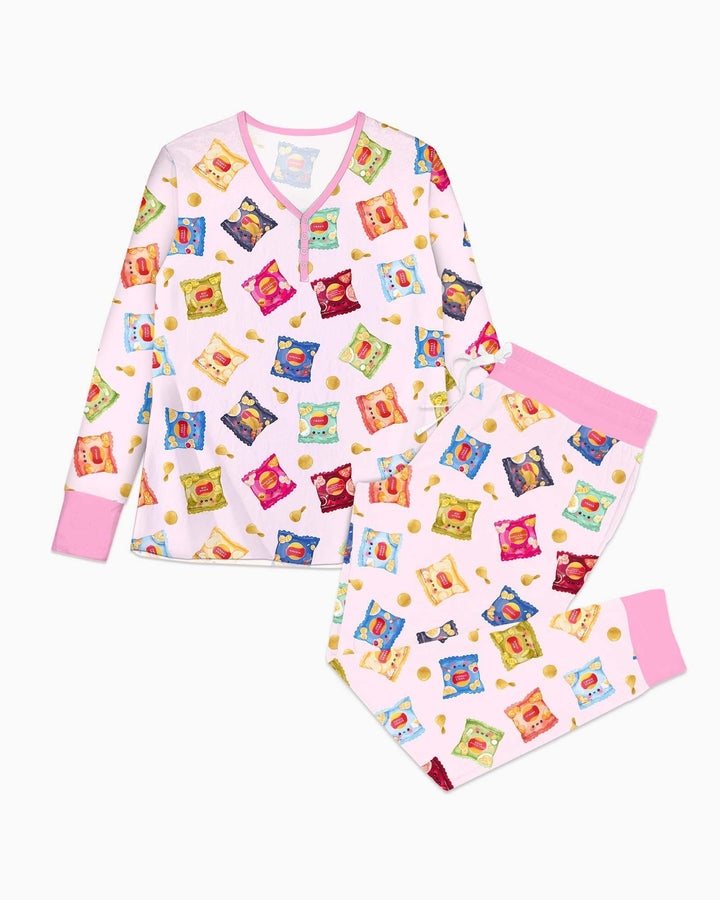 Vorlage Bambus Damen Pyjama Set