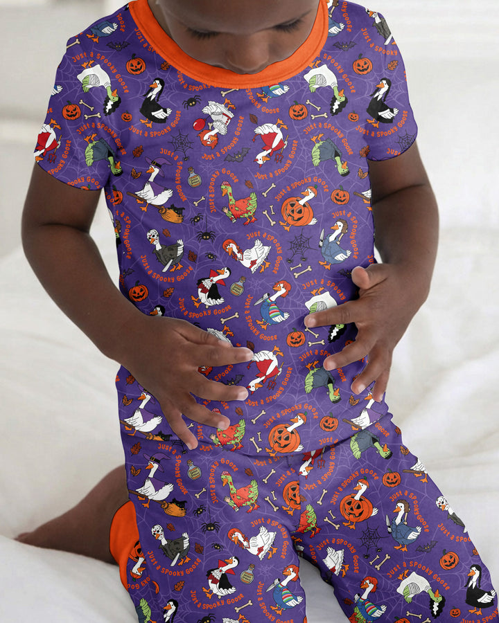 Zweiteiliges, kurzärmliges Pyjama-Set mit Marienkäfern