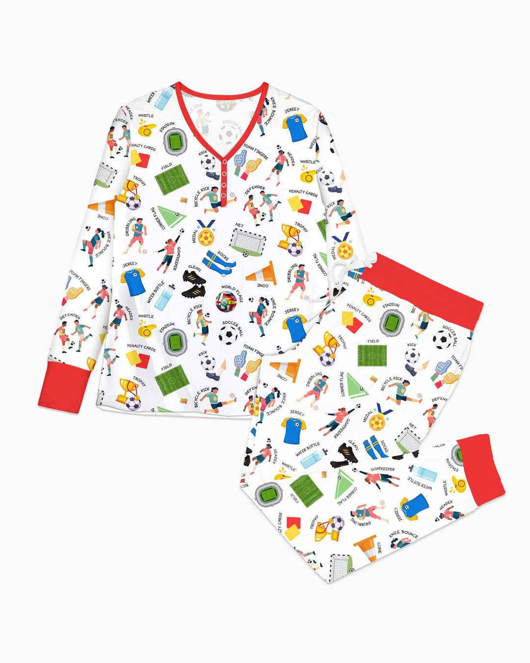 Vorlage Bambus Damen Pyjama Set