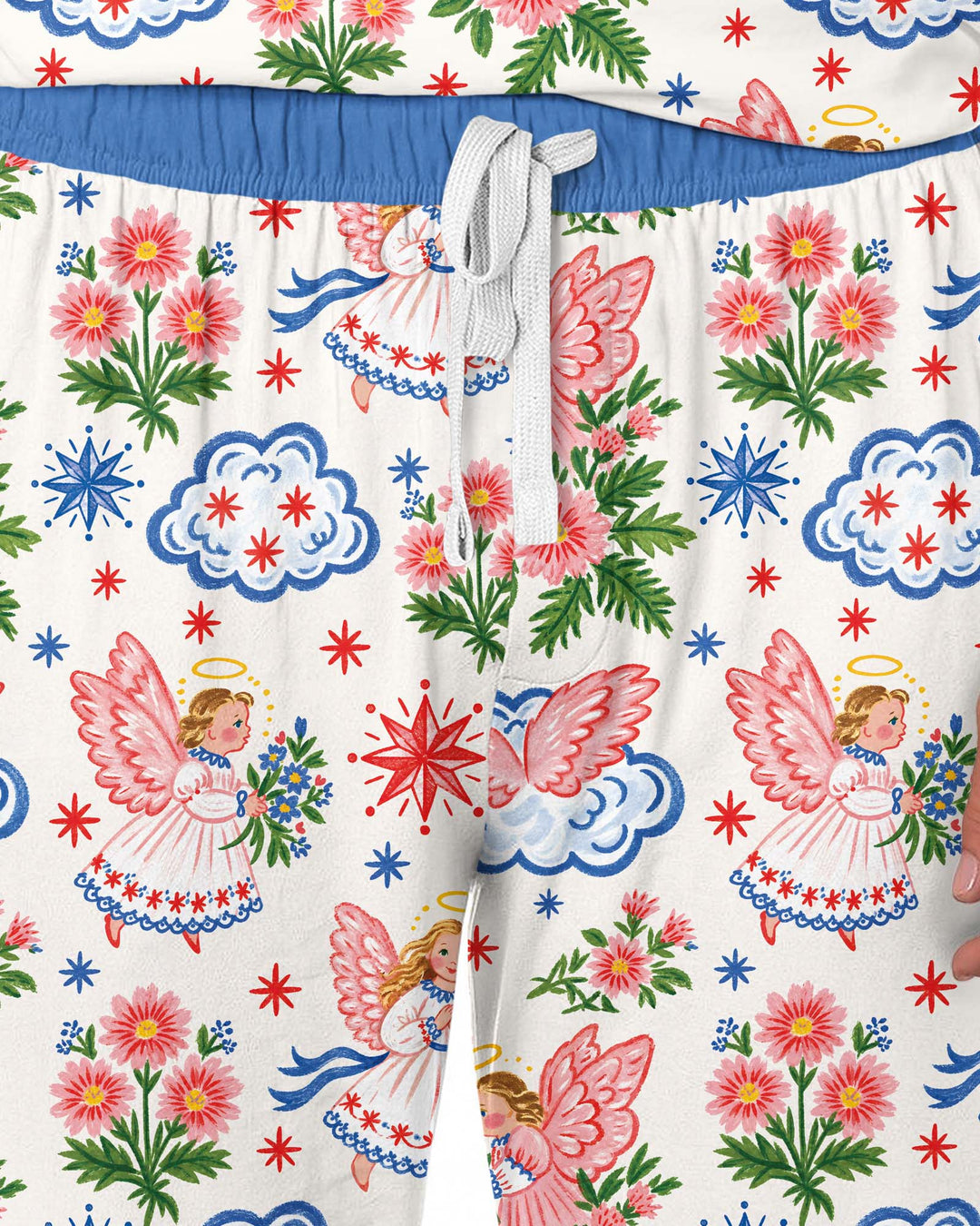 Angel Christmas Bamboo Men's Pajama Set