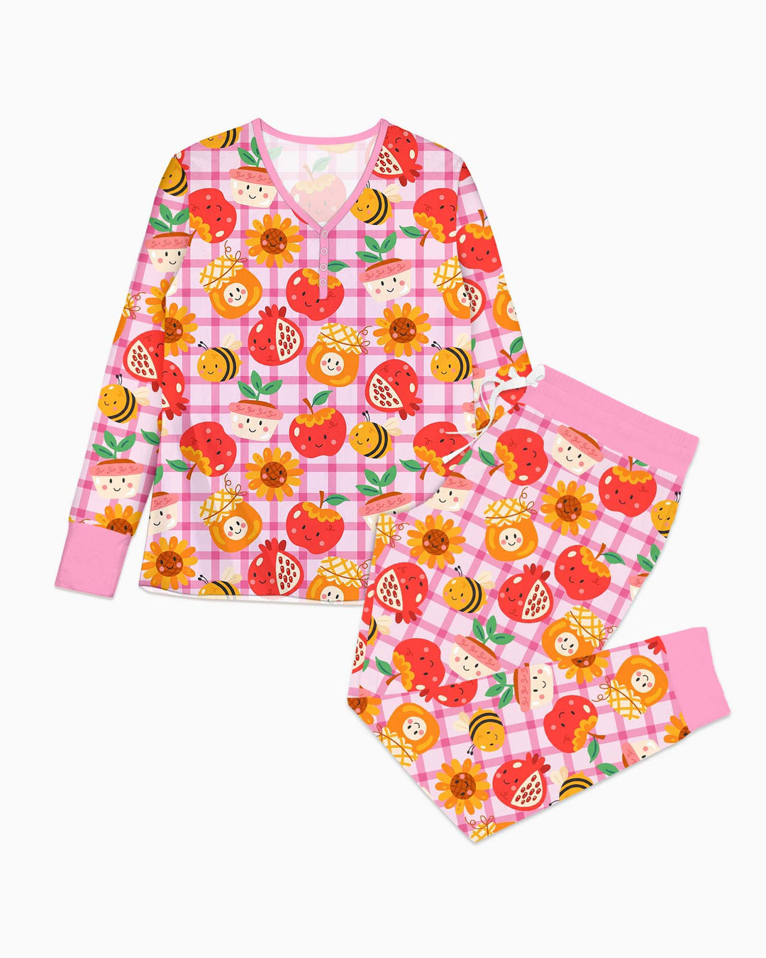 Vorlage Bambus Damen Pyjama Set