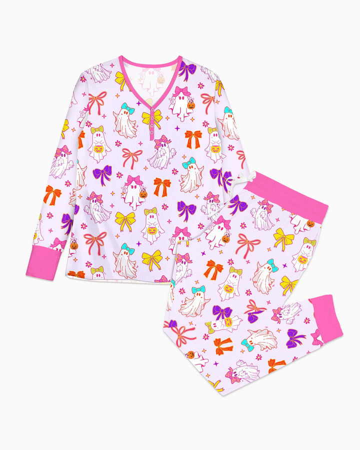 Vorlage Bambus Damen Pyjama Set