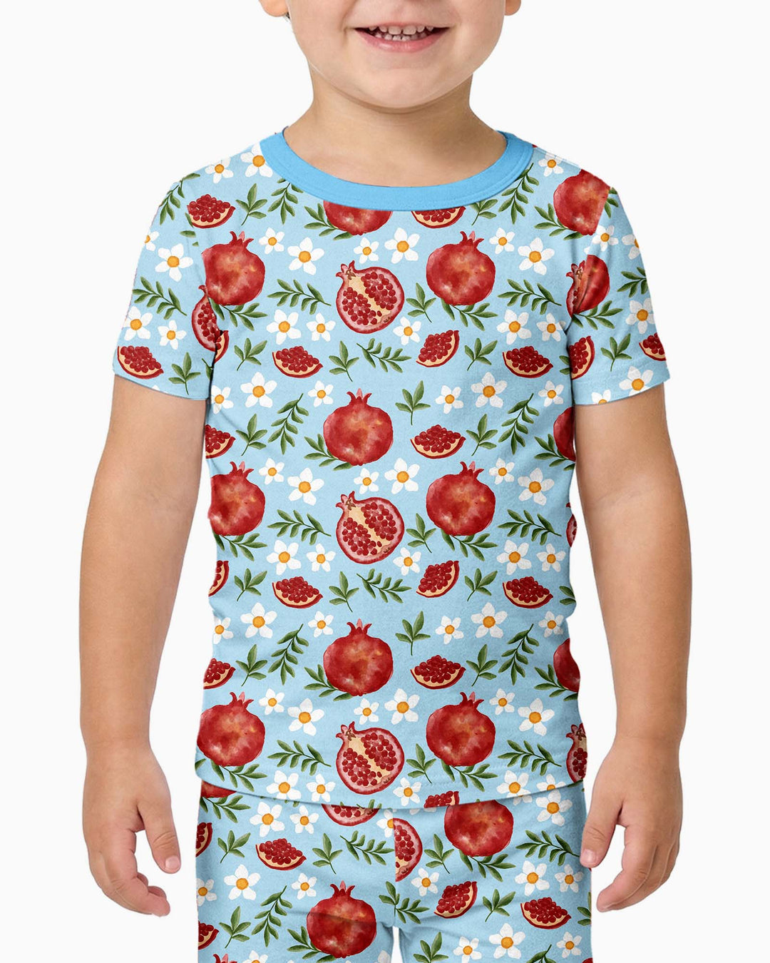 Zweiteiliges, kurzärmliges Pyjama-Set mit Marienkäfern