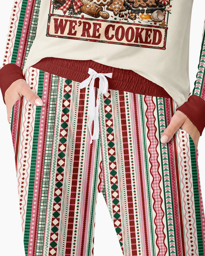 You Guys We're Cooked Bamboo Women Pajama Set