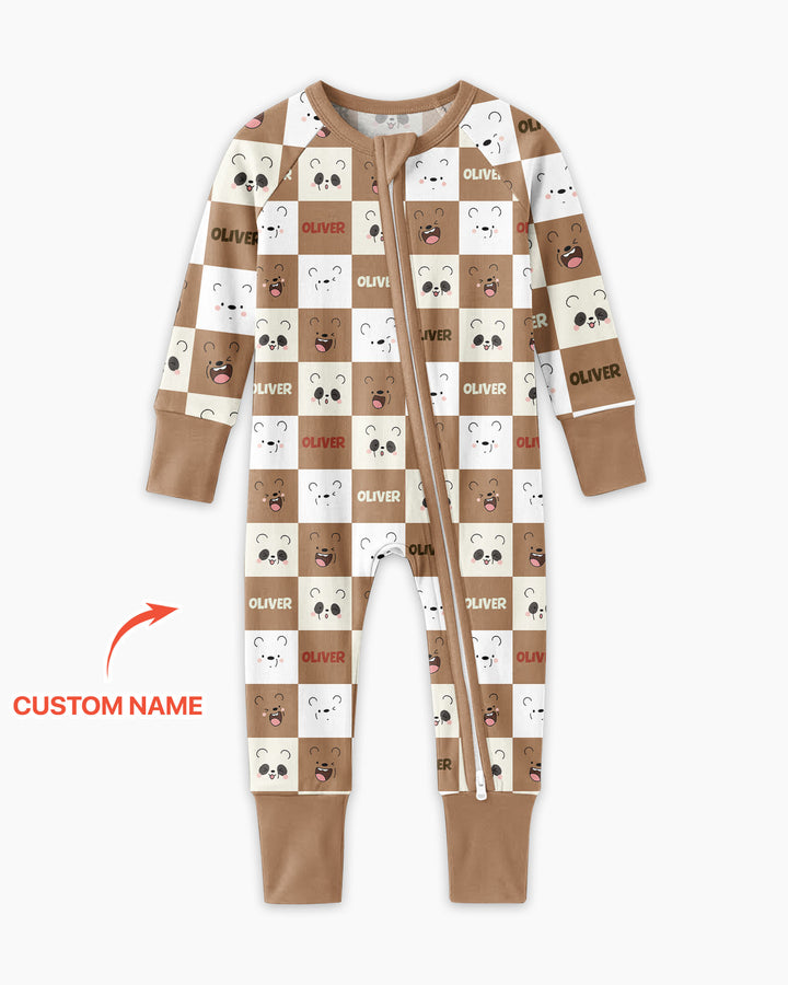 I Am Baby Bears Bamboo Convertible Zippy