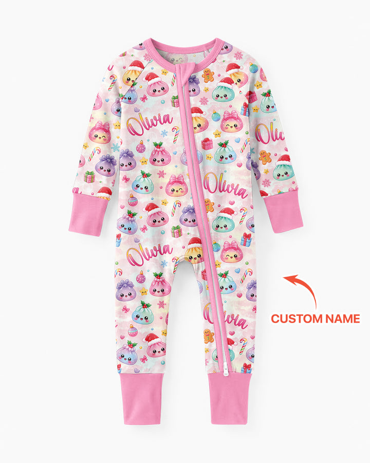 Christmas Dumpling Bamboo Convertible Zippy