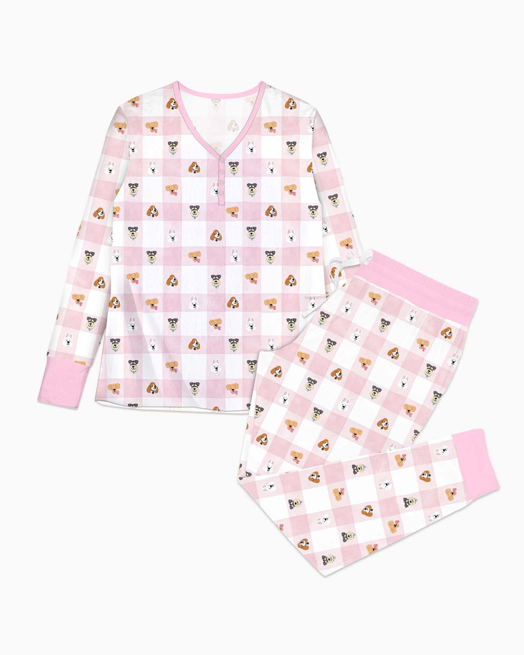 Vorlage Bambus Damen Pyjama Set