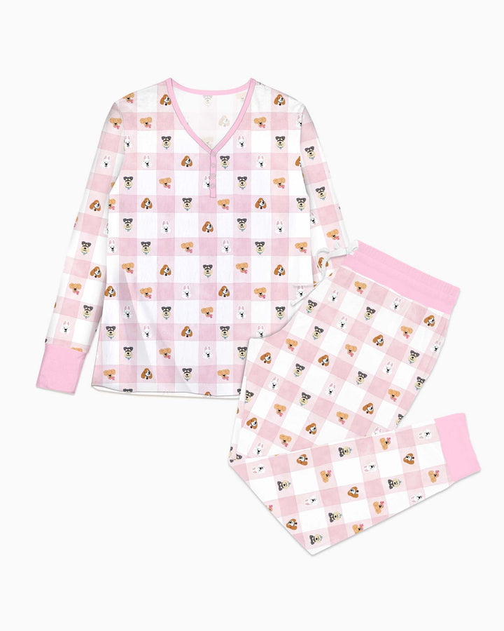 Vorlage Bambus Damen Pyjama Set