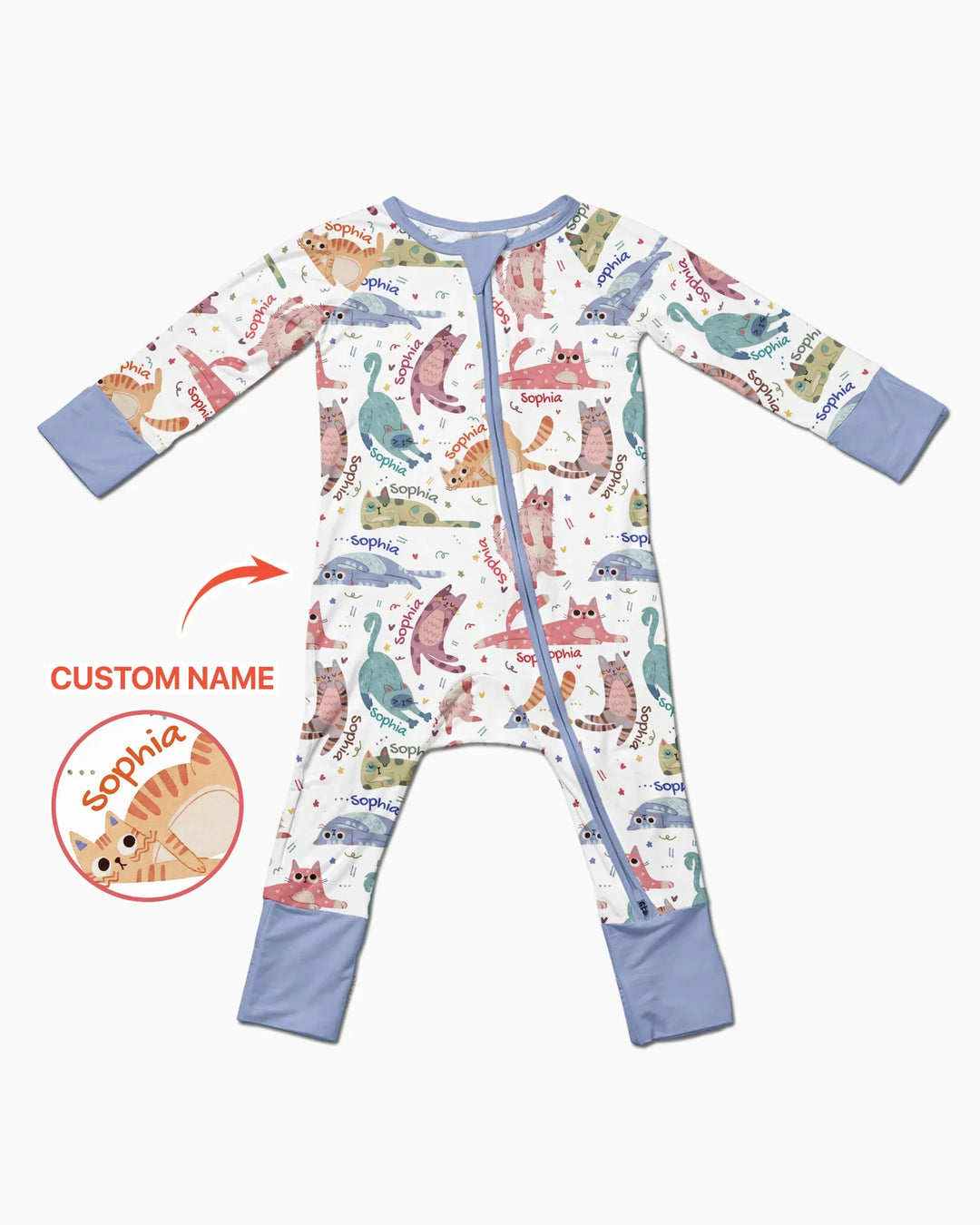 Gerippte Babykleidung mit individuellem Foto - Weich &amp; Skizzenhaft