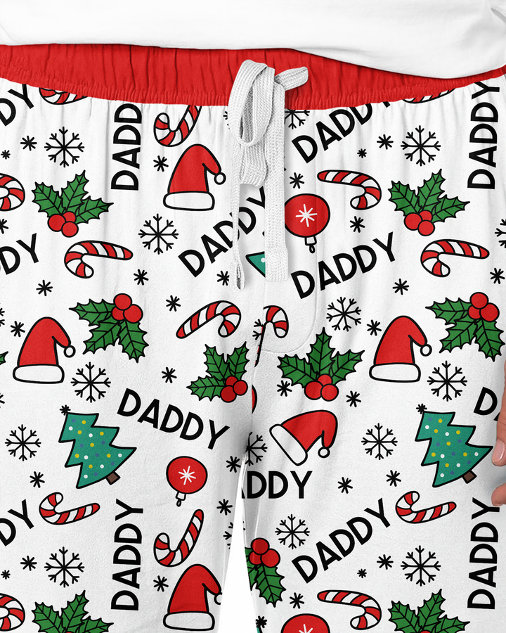 Funny Christmas Family Matching Bamboo Men's Pajama Set
