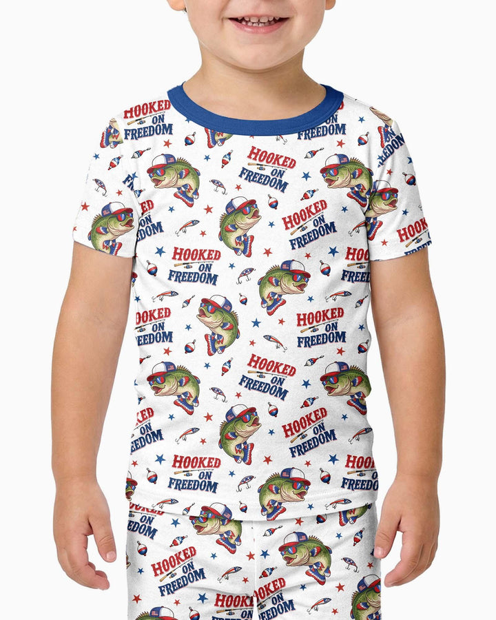 Zweiteiliges, kurzärmliges Pyjama-Set mit Marienkäfern