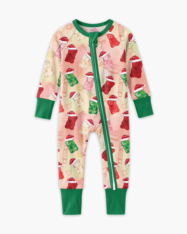 Gummy Bear Santa Christmas Bamboo Convertible Zippy