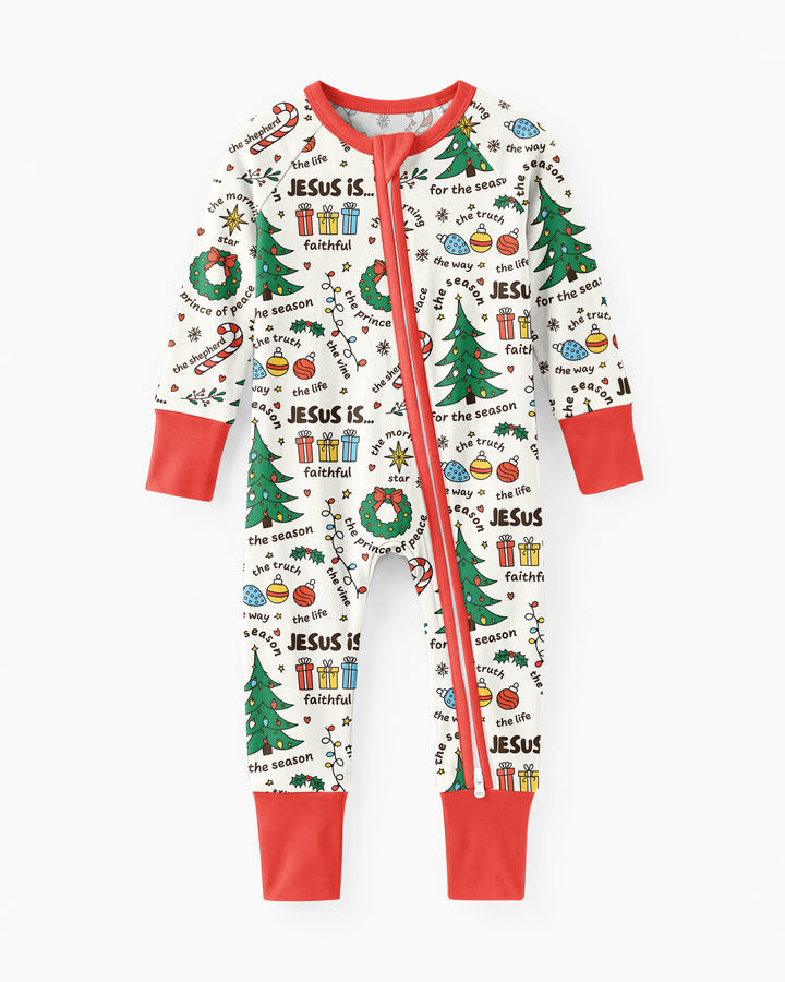 Christmas Jesus Is... Bamboo Convertible Zippy