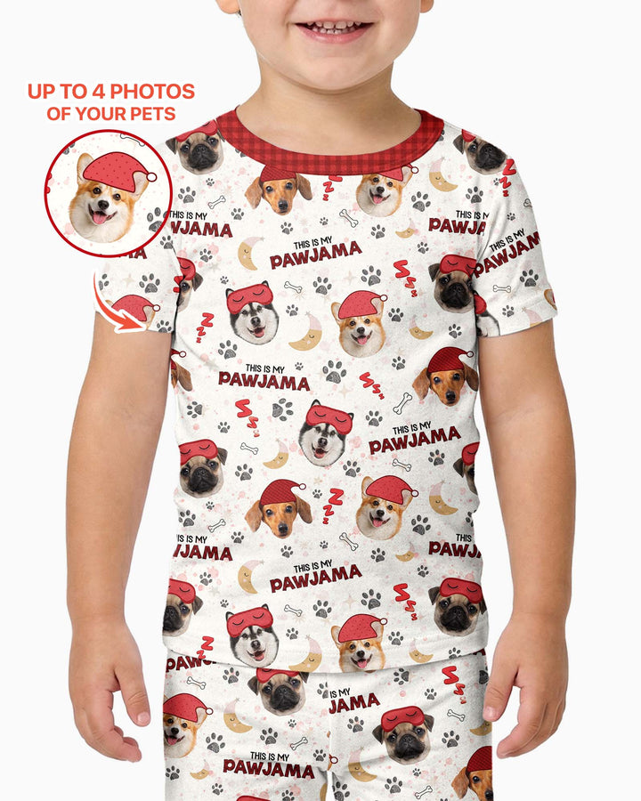 Zweiteiliges, kurzärmliges Pyjama-Set mit Marienkäfern
