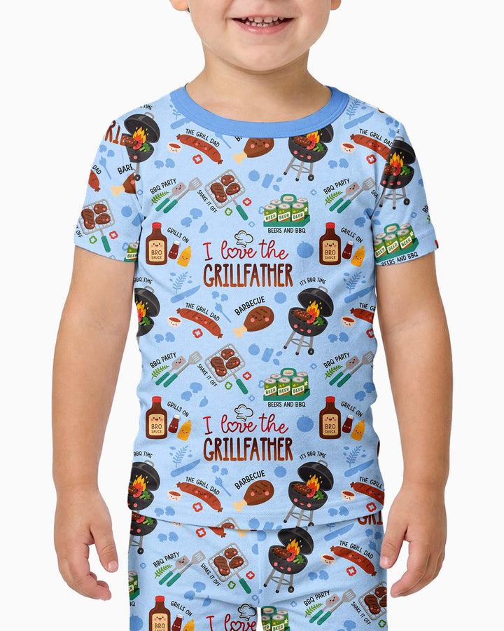 Zweiteiliges, kurzärmliges Pyjama-Set mit Marienkäfern