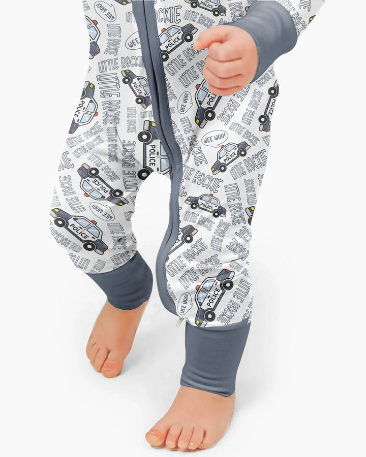 Gerippte Babykleidung mit individuellem Foto - Weich &amp; Skizzenhaft