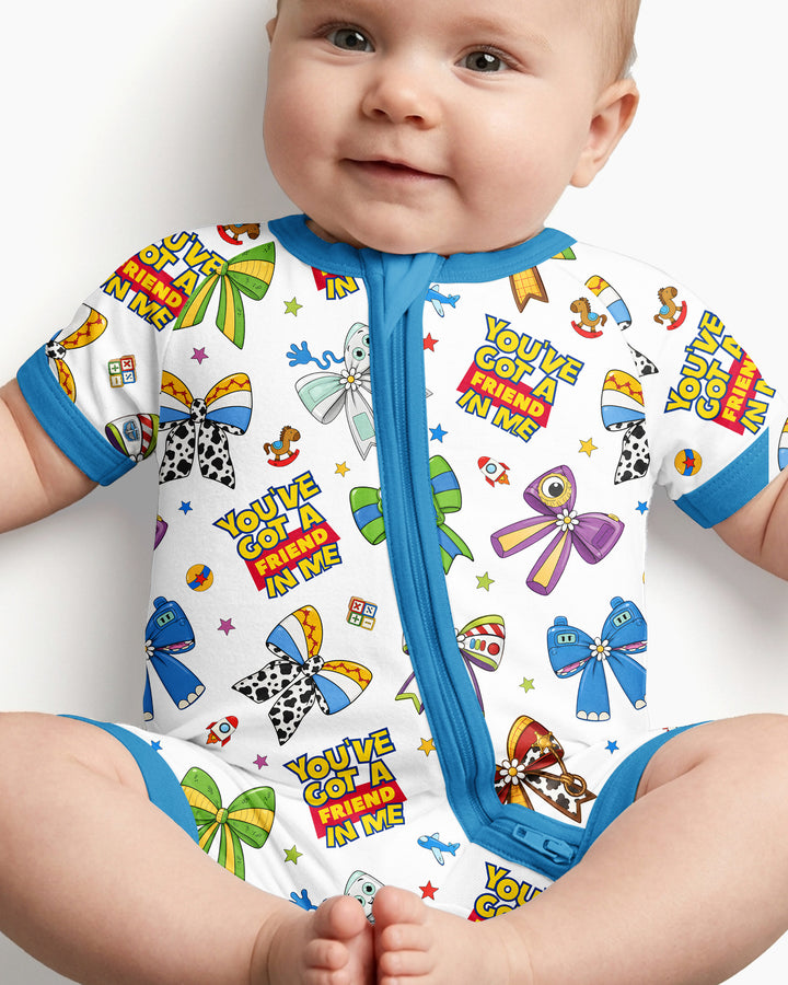 Magical Mirror Bow Bamboo Shorty Zippy