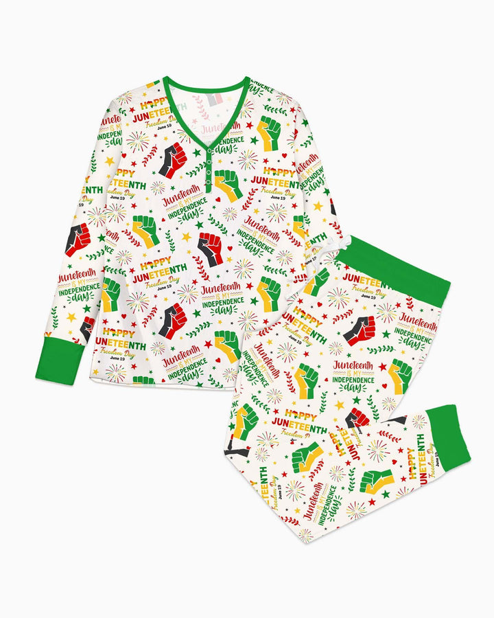 Vorlage Bambus Damen Pyjama Set
