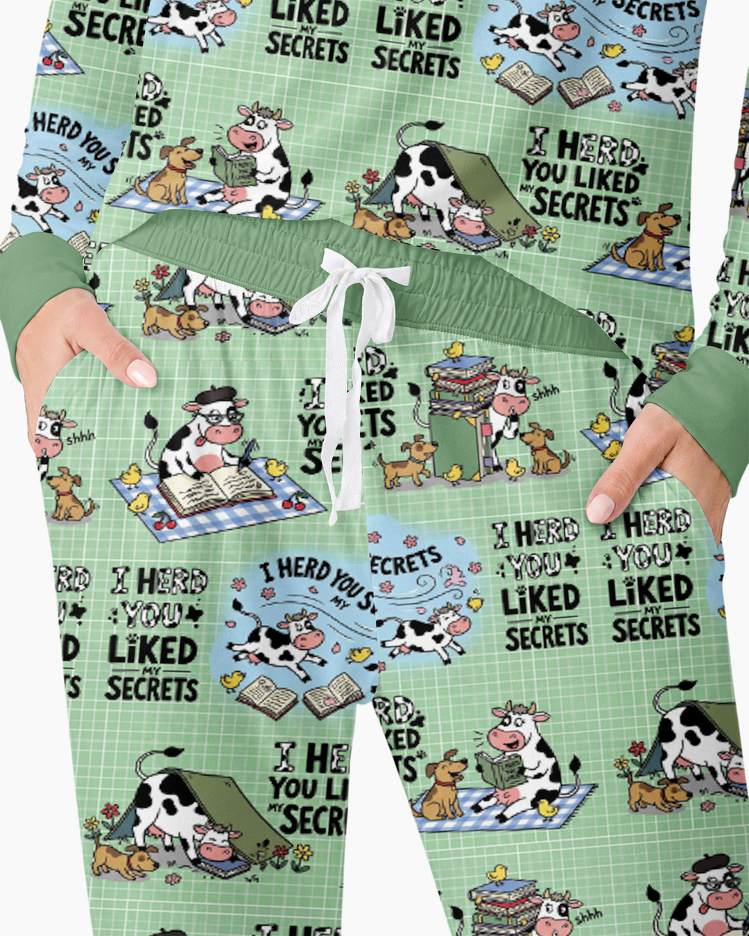 The Secret Gossip Club Bamboo Women Pajama Set