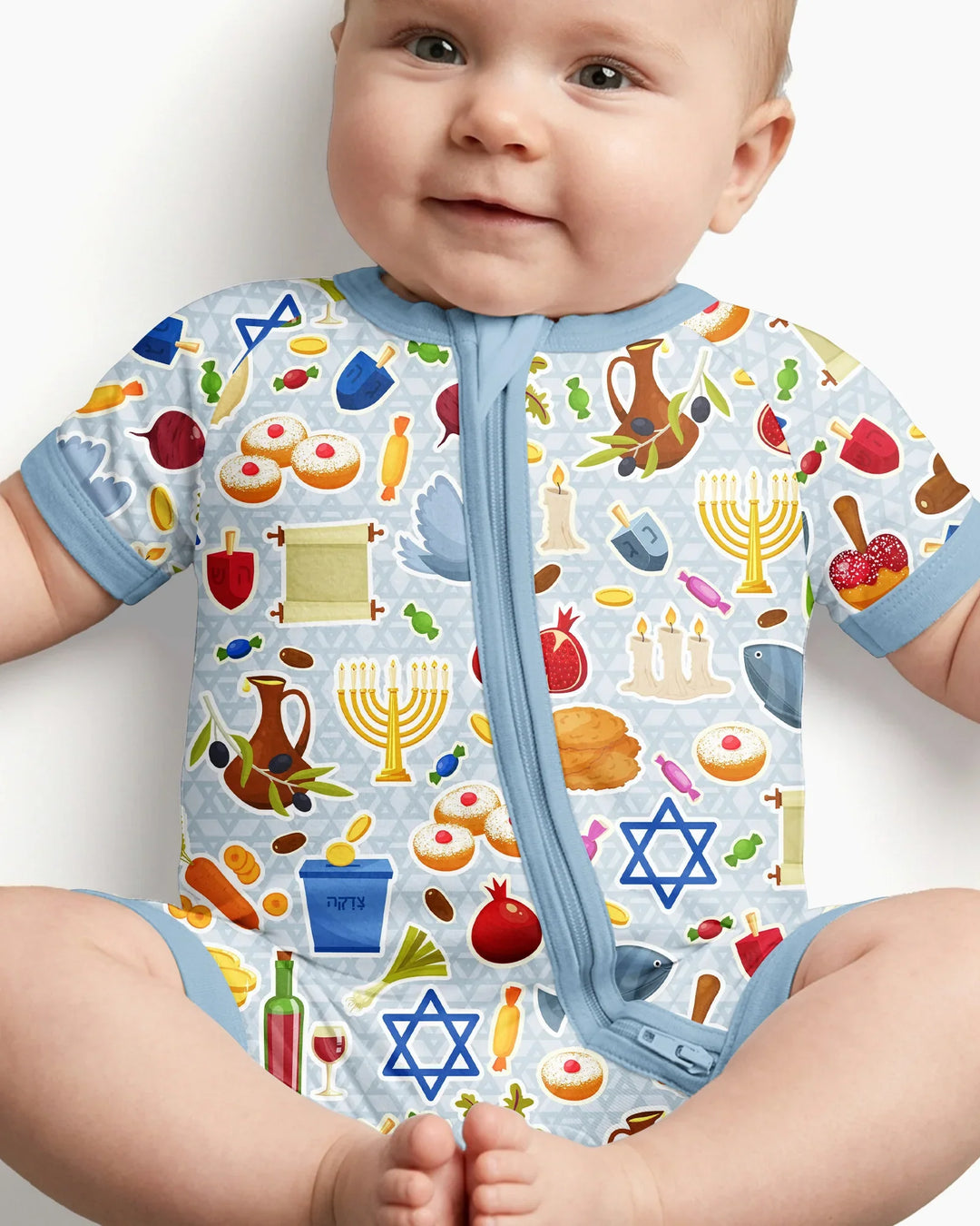 Shana Tovah Bamboo Shorty Zippy