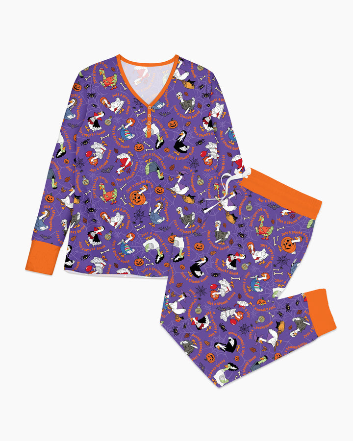 Vorlage Bambus Damen Pyjama Set