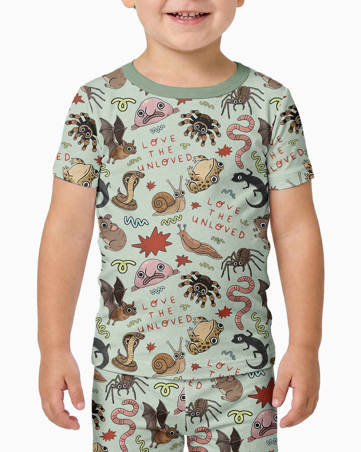 Love the Unloved Bamboo Two Piece Short Sleeve Pajama Set