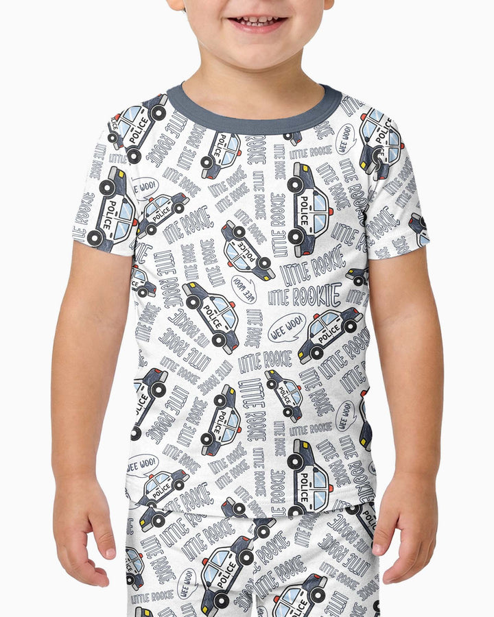 Zweiteiliges, kurzärmliges Pyjama-Set mit Marienkäfern