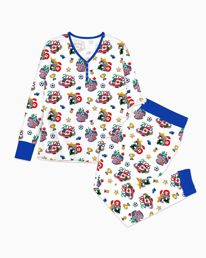 Vorlage Bambus Damen Pyjama Set