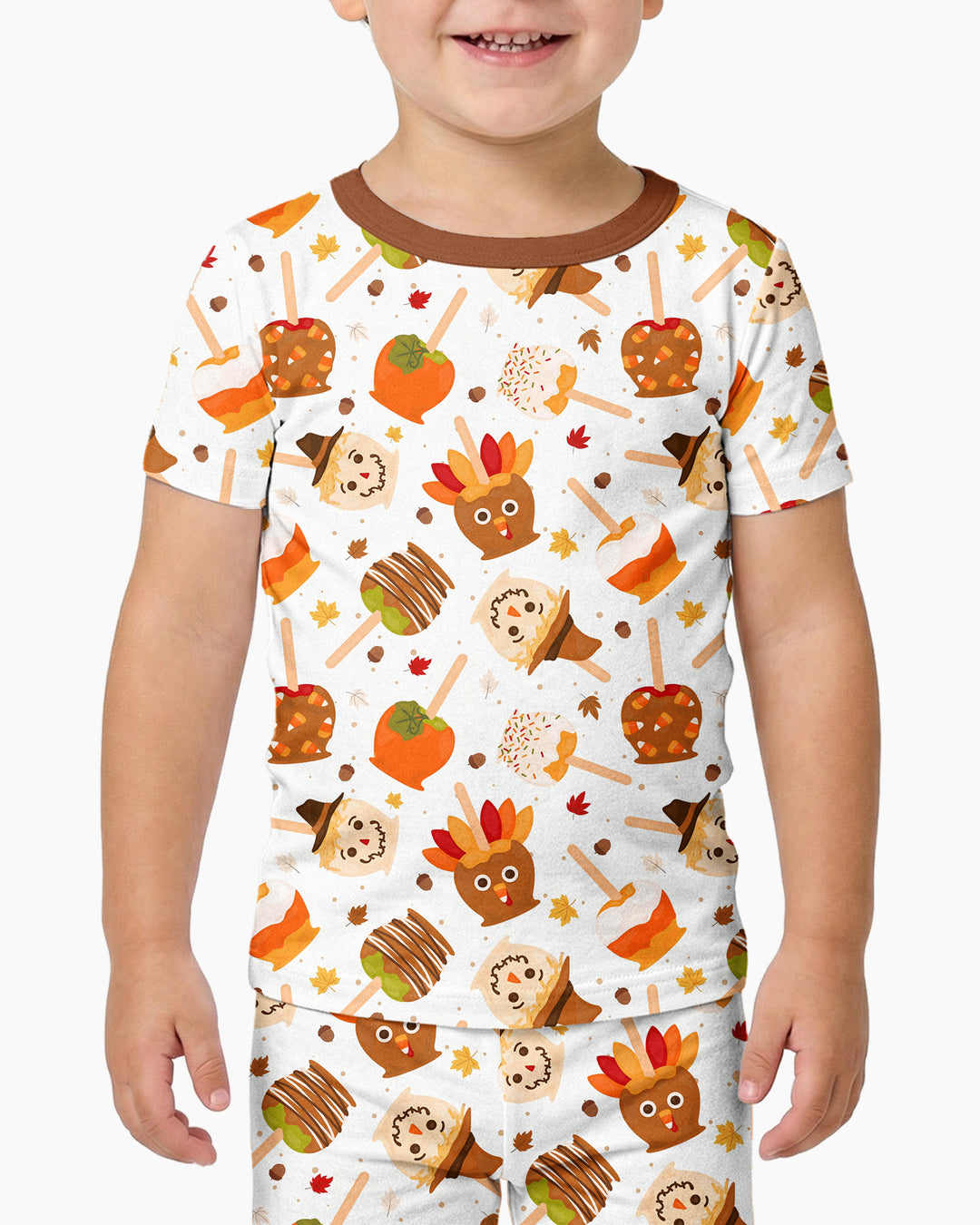 Zweiteiliges, kurzärmliges Pyjama-Set mit Marienkäfern