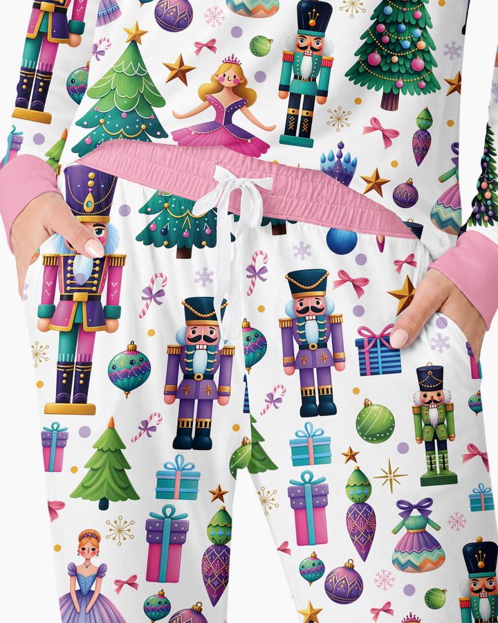 Nutcracker Wonderland Bamboo Women Pajama Set