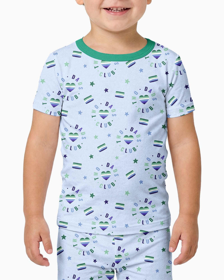 Zweiteiliges, kurzärmliges Pyjama-Set mit Marienkäfern
