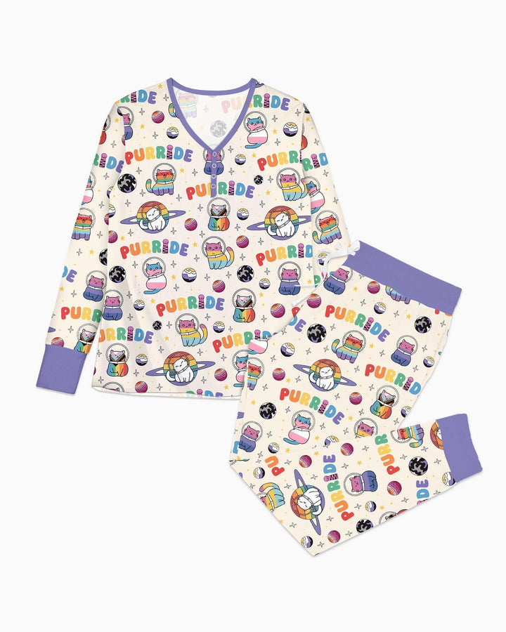 Vorlage Bambus Damen Pyjama Set