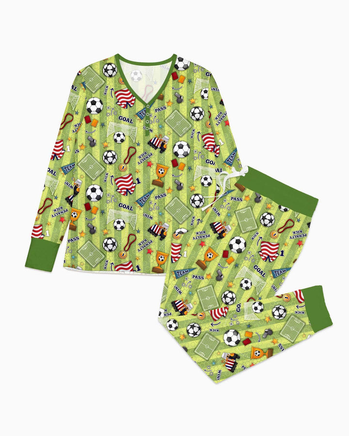 Vorlage Bambus Damen Pyjama Set