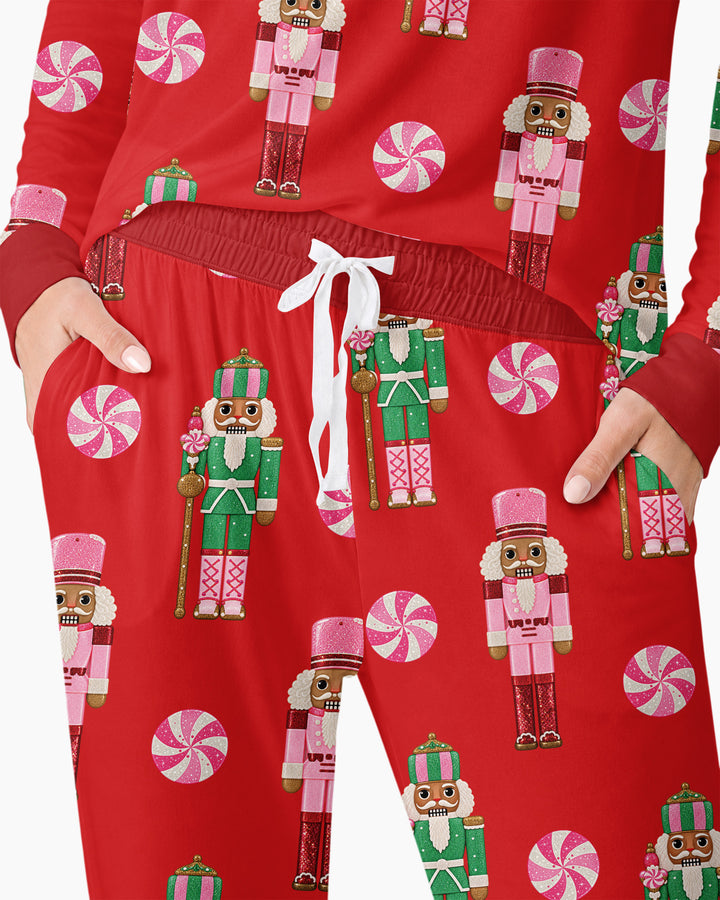 Pink Nutcracker Dreams Bamboo Women Pajama Set
