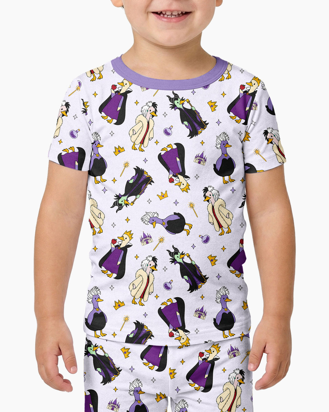 Zweiteiliges, kurzärmliges Pyjama-Set mit Marienkäfern