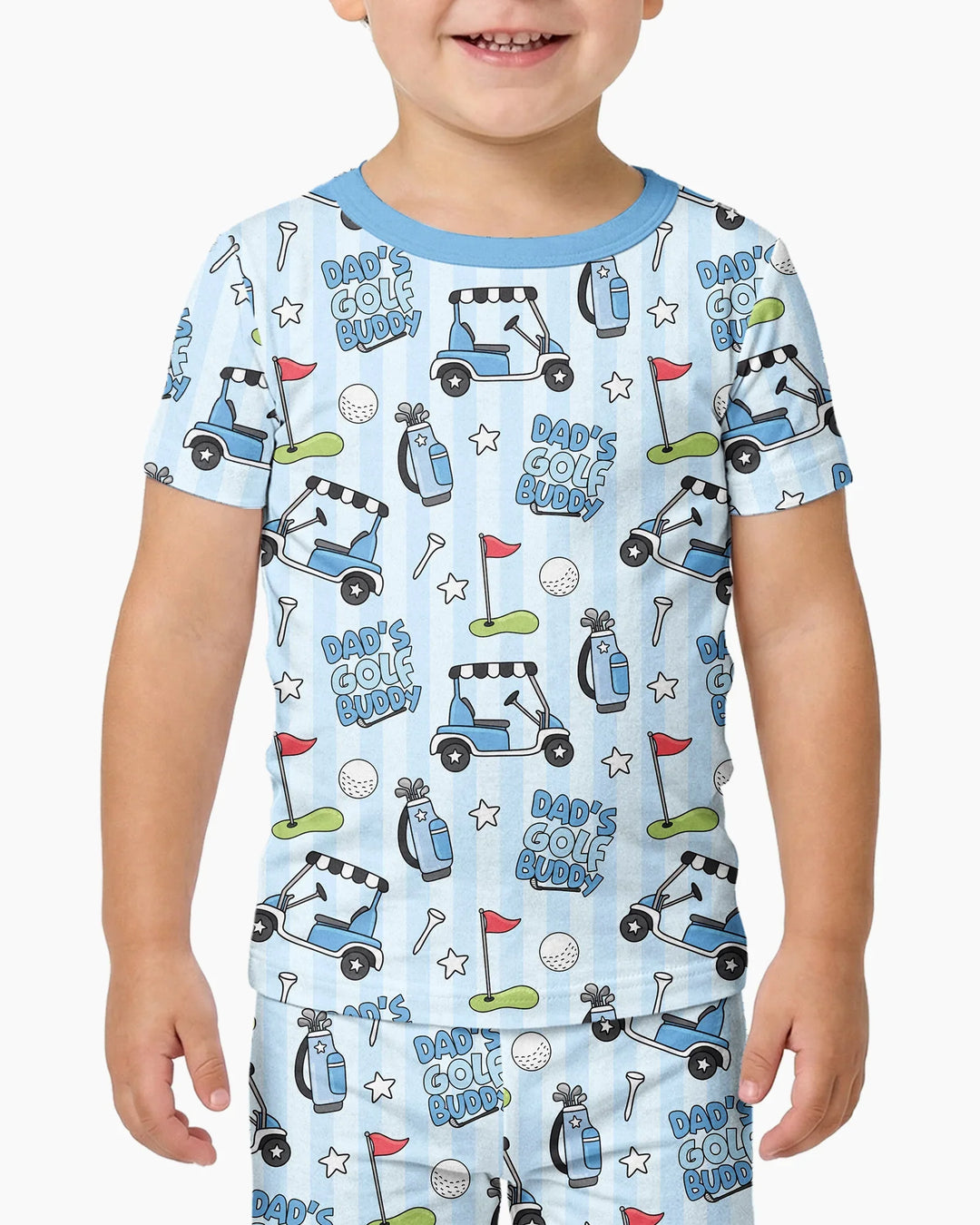 Zweiteiliges, kurzärmliges Pyjama-Set mit Marienkäfern