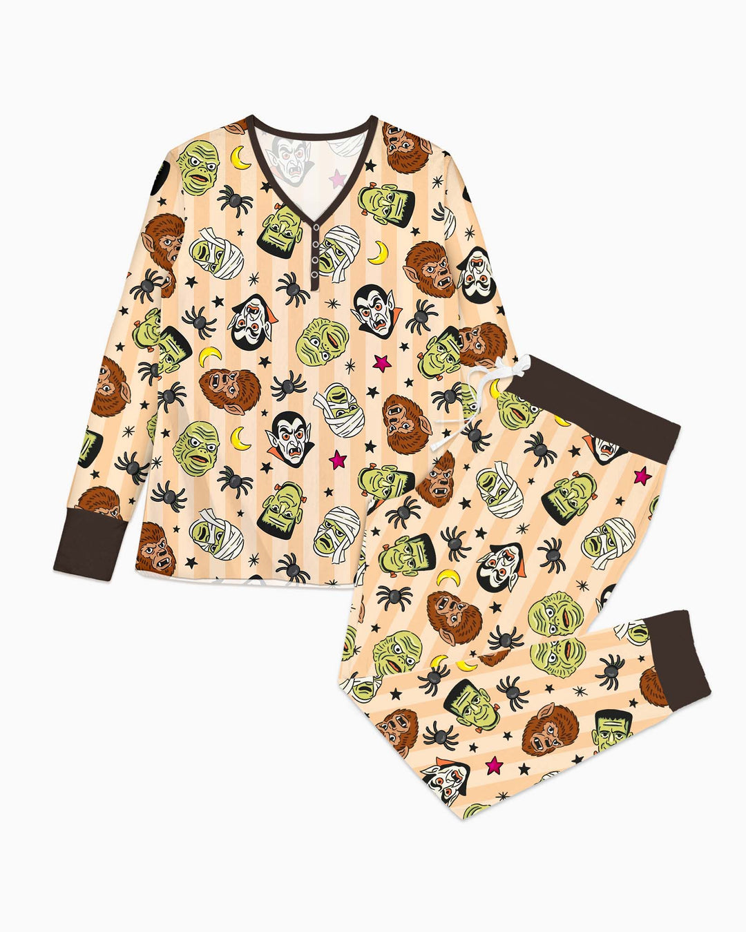 Vorlage Bambus Damen Pyjama Set