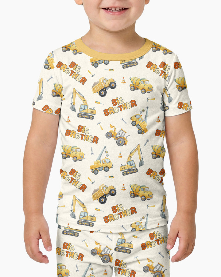 Zweiteiliges, kurzärmliges Pyjama-Set mit Marienkäfern
