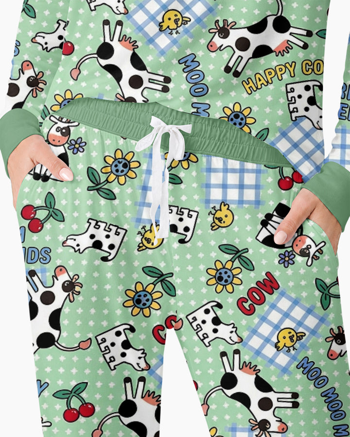 Moo Moo Chick Bamboo Women Pajama Set