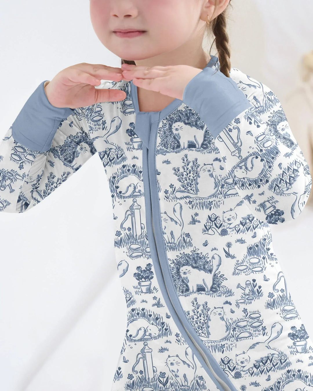Gerippte Babykleidung mit individuellem Foto - Weich &amp; Skizzenhaft