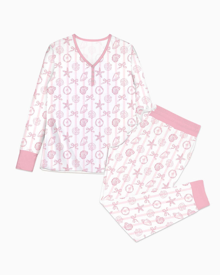 Vorlage Bambus Damen Pyjama Set
