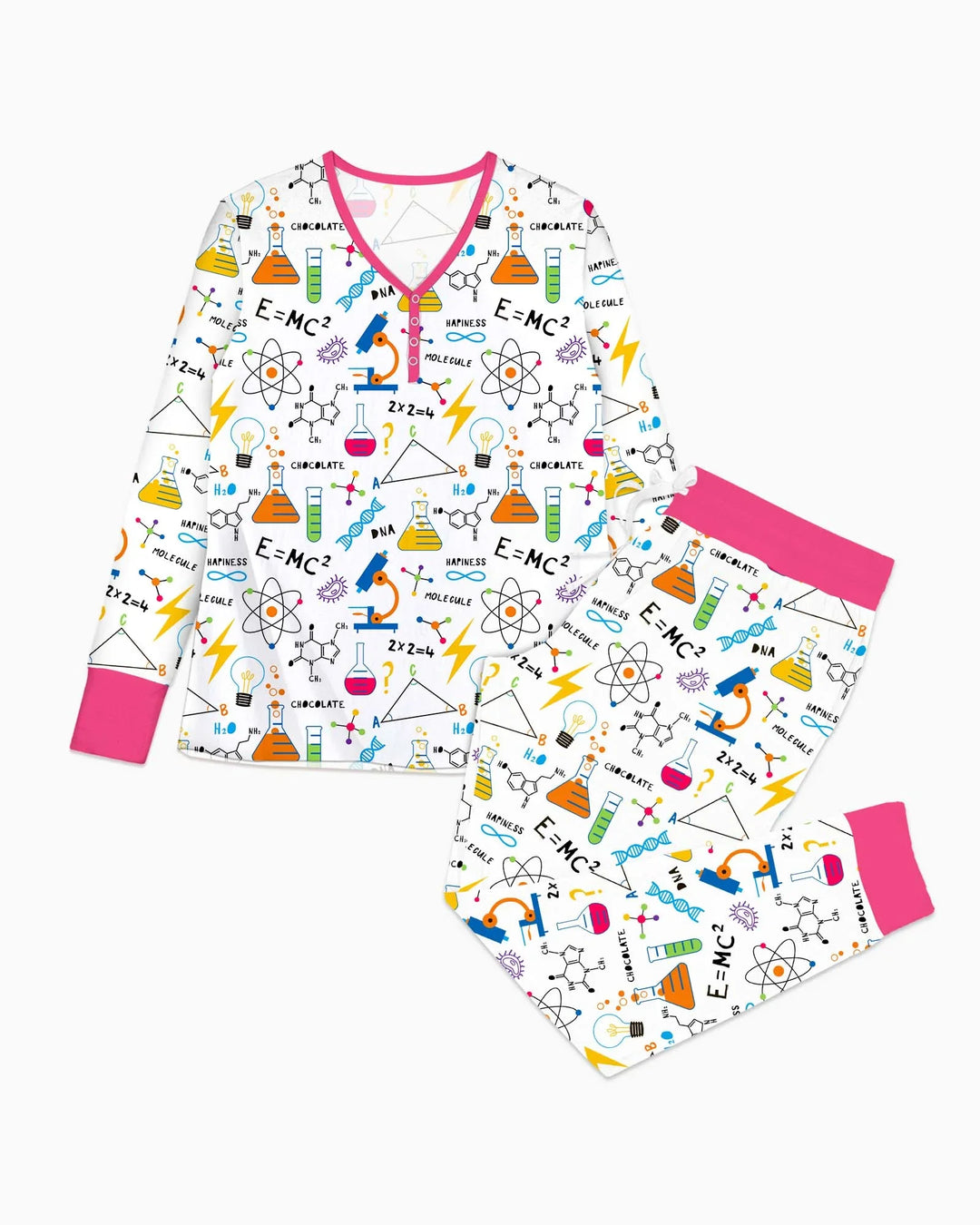 Vorlage Bambus Damen Pyjama Set